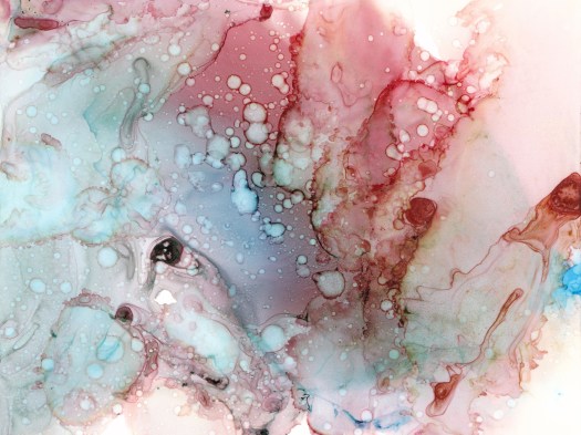 abstract ink painting entitled True Love by Kimberly Chesebro